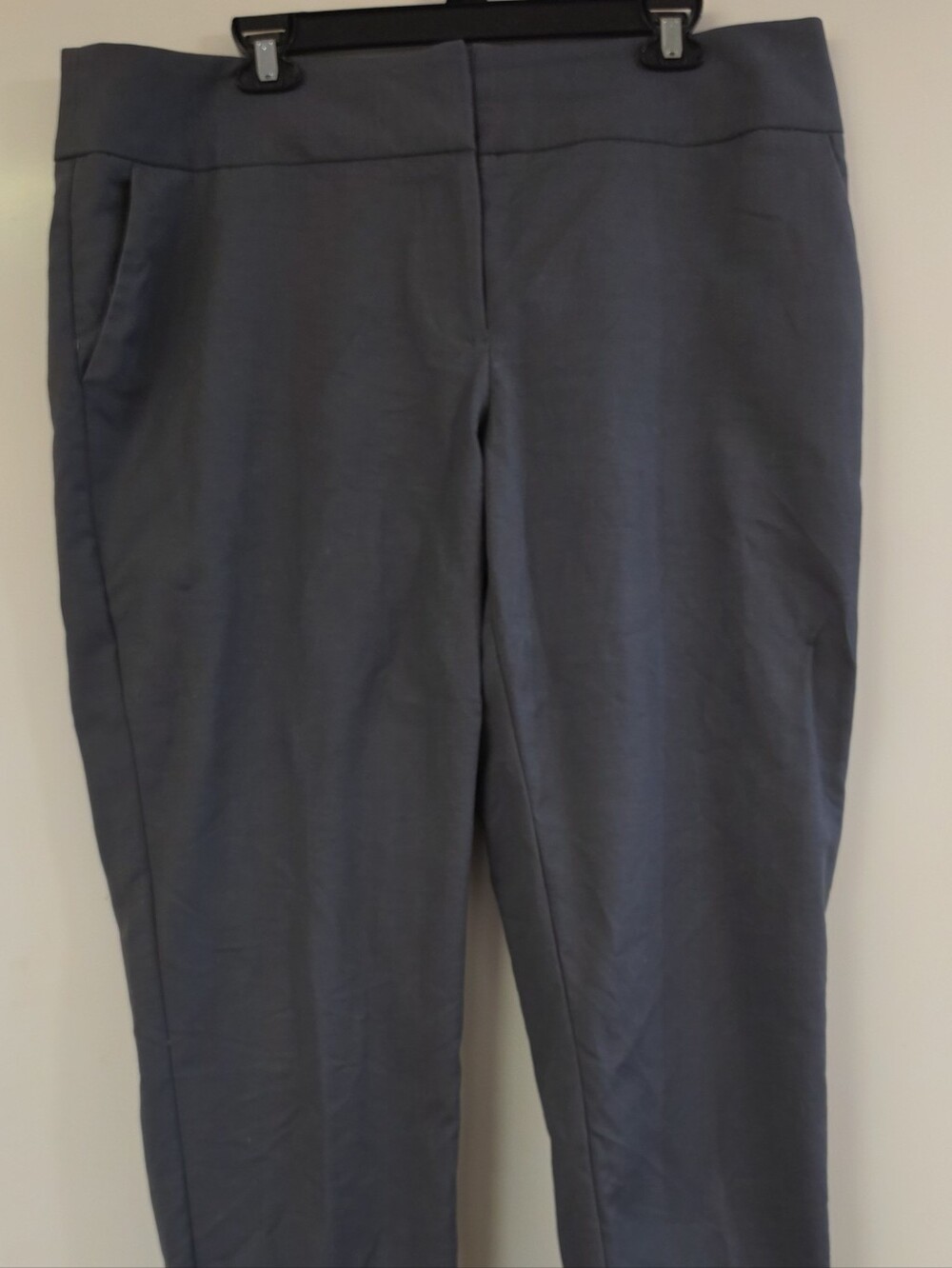 Worthington Wonen's Trousers in Dark Gray, 16 Slimfit